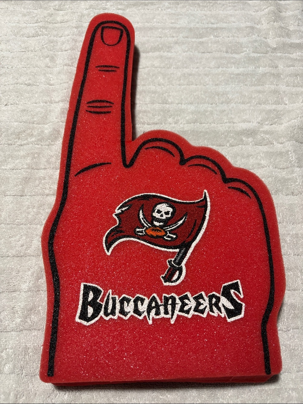 Tampa Bay Buccaneers Red Foam Finger